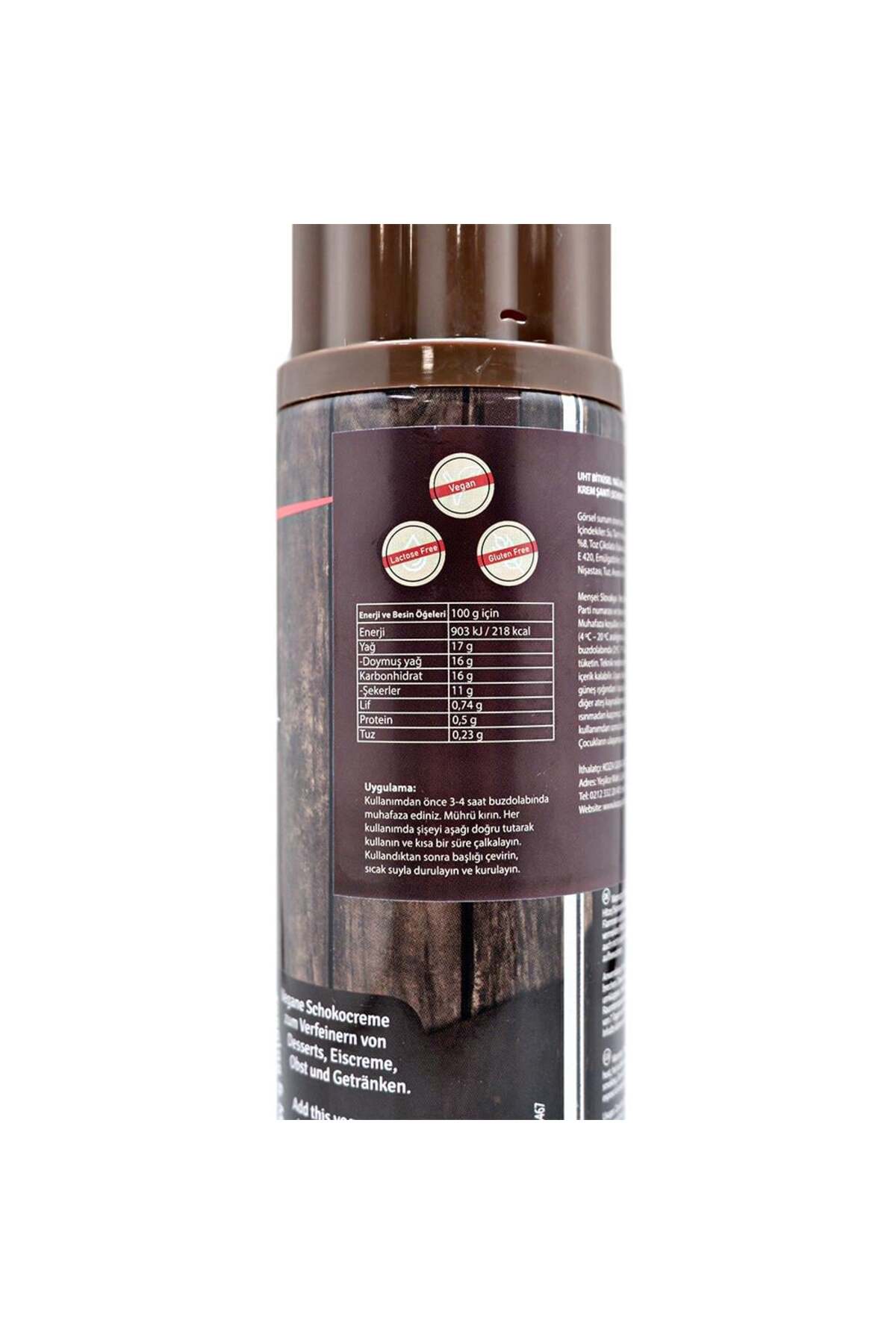 Çikolatalı Sprey Krema 200 ml