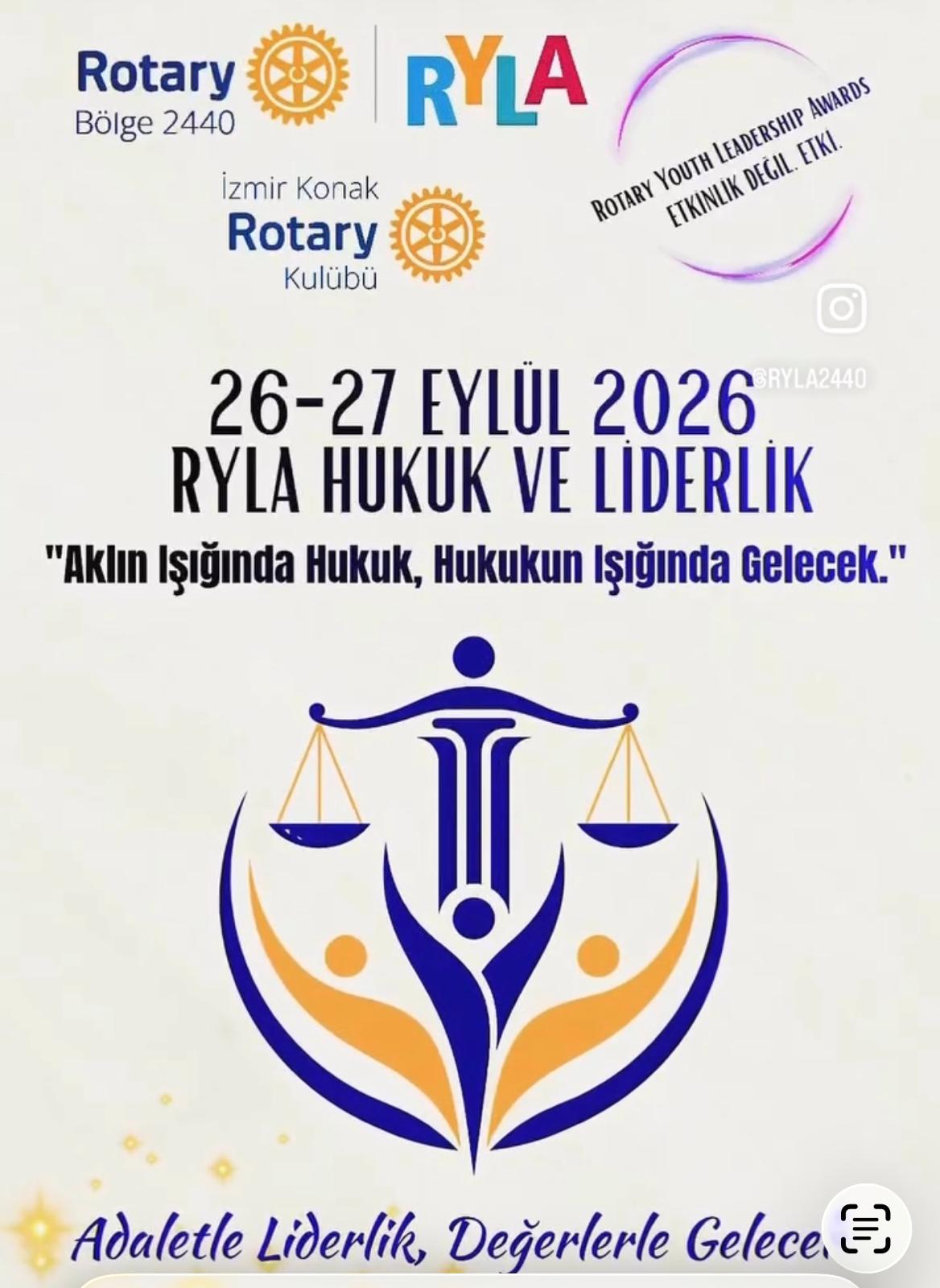 HUKUK VE LİDERLİK RYLA