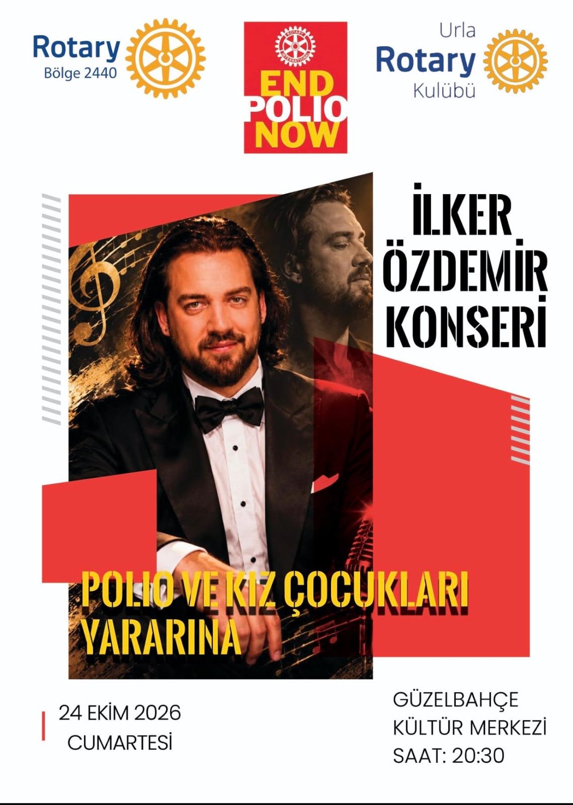 İlker ÖZDEMİR Konseri - Polio ve Kız Çocukları Yararına