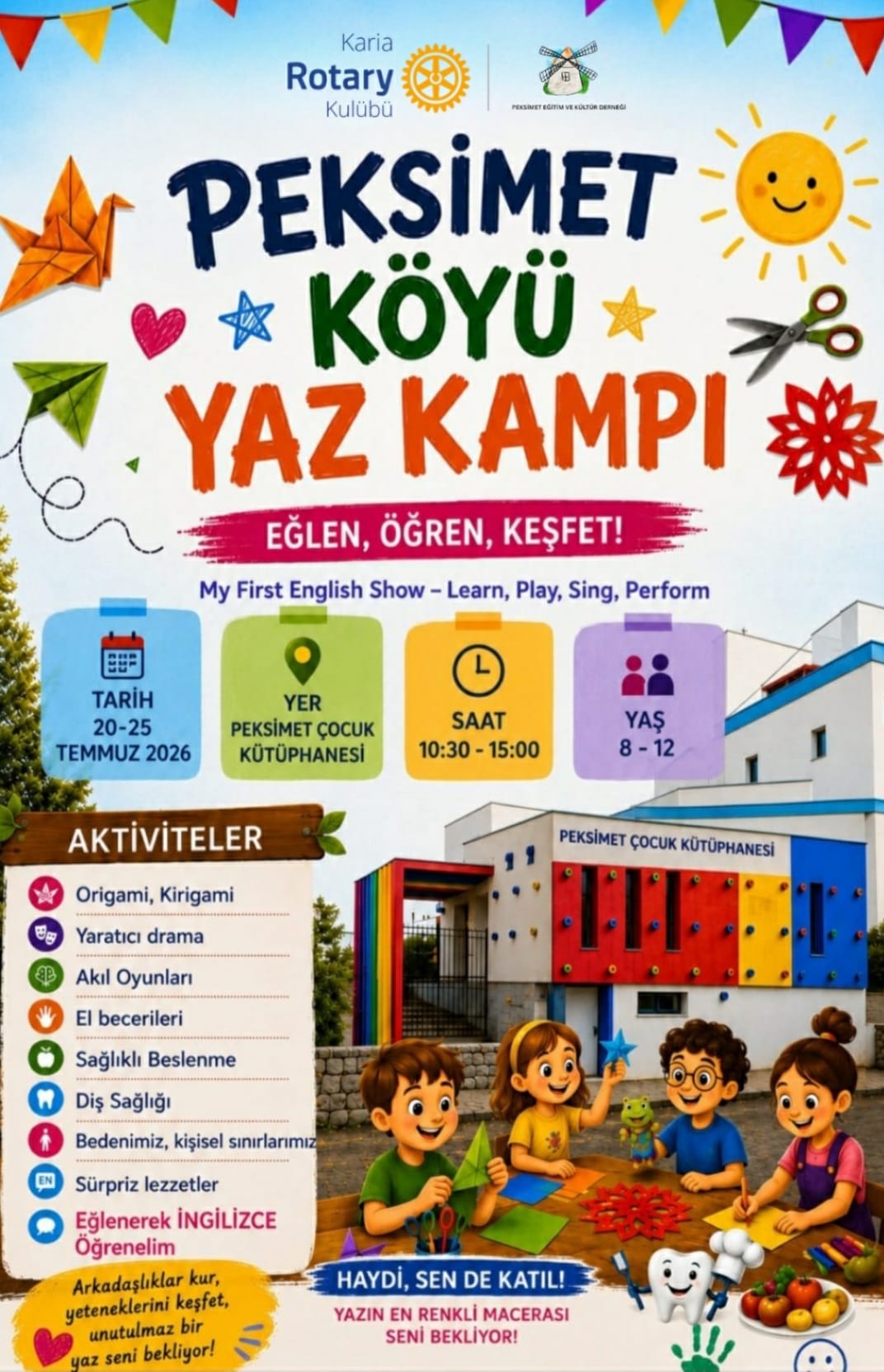 PEKSİMET KÖYÜ YAZ KAMPI