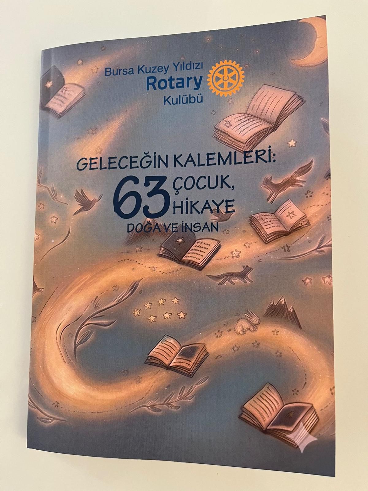 Rotary Çocuk Yazarlar Kulübü ilk eserlerini verdi.